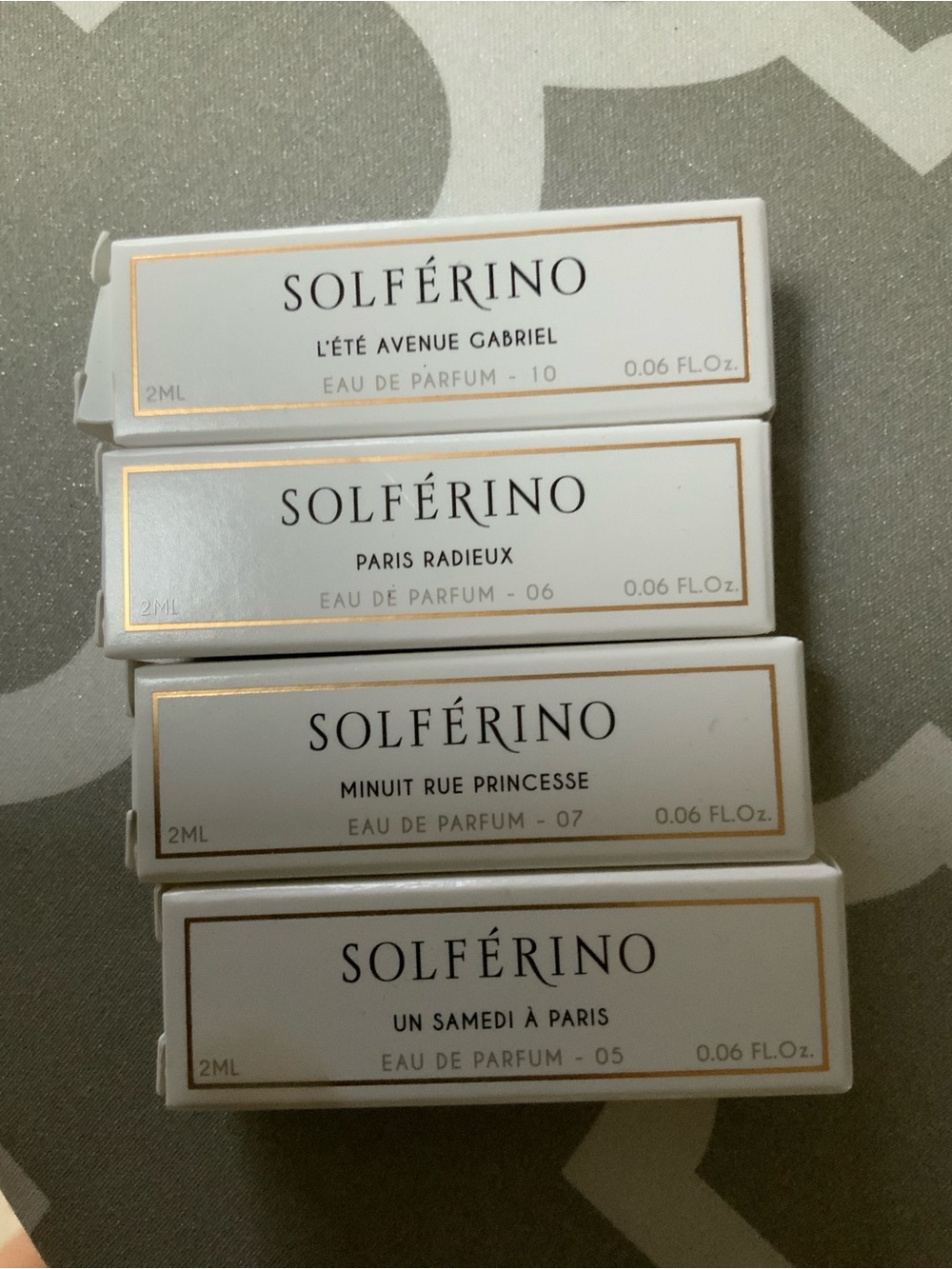Solferino The Au Palais Royal 2ml Sample RARE NICHE